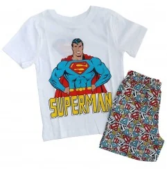 Superman Καλοκαιρινή Πιτζάμα Για Αγόρια (SUP 52 04 191) - Πιτζάμες Καλοκαιρινές