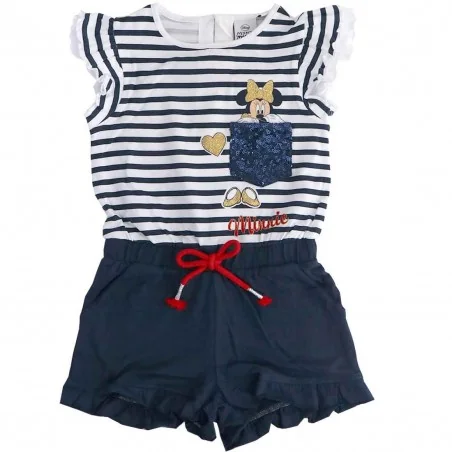 Disney Minnie Mouse Παιδική Ολόσωμη φόρμα για κορίτσια (ET1114 NAVY) - Σορτς/ Βερμούδες