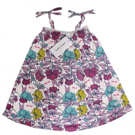 NAF NAF Παιδικό φόρεμα για κορίτσια (NNSE1070LPINK) - Καλοκαιρινά φορέματα