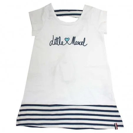 Little Marcel Παιδικό φόρεμα για κορίτσια (LMSE1012WHITE) Little Marcel Παιδικό φόρεμα για κορίτσια (LMSE1012WHITE)