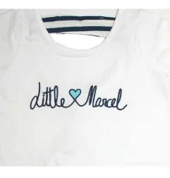 Little Marcel Παιδικό φόρεμα για κορίτσια (LMSE1012WHITE) - Καλοκαιρινά φορέματα