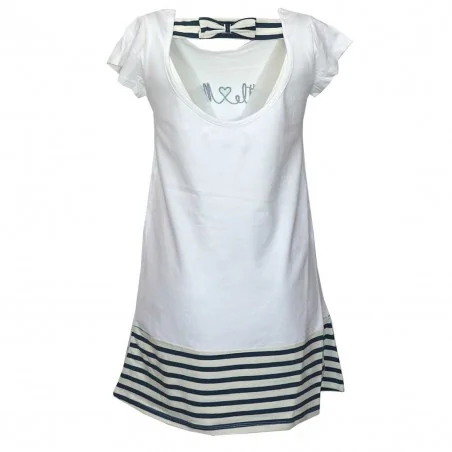 Little Marcel Παιδικό φόρεμα για κορίτσια (LMSE1012WHITE) Little Marcel Παιδικό φόρεμα για κορίτσια (LMSE1012WHITE)