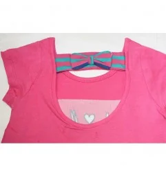 Little Marcel Παιδικό φόρεμα για κορίτσια (LMSE1012FUSHIA) - Καλοκαιρινά φορέματα