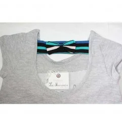 Little Marcel Παιδικό φόρεμα για κορίτσια (LMSE1012GREY) - Καλοκαιρινά φορέματα