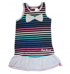 Little Marcel Παιδικό φόρεμα για κορίτσια (LMSE1013BLACK) - Καλοκαιρινά φορέματα