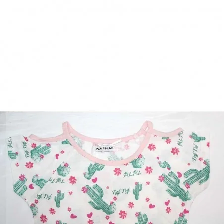NAF NAF Παιδικό φόρεμα για κορίτσια (NNSE1032WHITE)