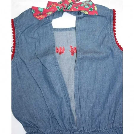 NAF NAF Παιδική Ολόσωμη φόρμα Denim για κορίτσια (NNSE1078) NAF NAF Παιδική Ολόσωμη φόρμα Denim για κορίτσια (NNSE1078)