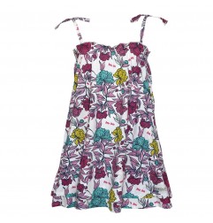 NAF NAF Παιδικό φόρεμα για κορίτσια (NNSE1070WHITE) - Καλοκαιρινά φορέματα