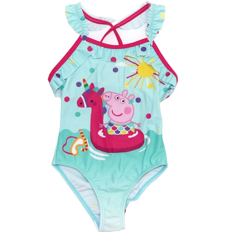 Peppa Pig Παιδικό Μαγιό ολόσωμο (EV1884 blue) Peppa Pig Παιδικό Μαγιό ολόσωμο (EV1884 blue)