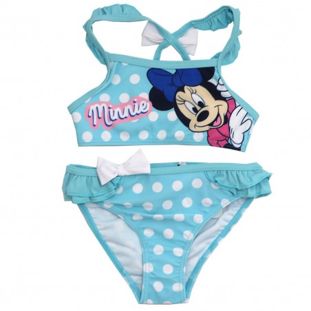 Disney Minnie Mouse Παιδικό Μαγιό Μπικίνι για κορίτσια (EV1864 Blue) - Μπικίνι