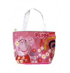 Peppa Pig Παιδική Καλοκαιρινή τσάντα θαλάσσης (PP13462) - Ψάθες - Τσάντες Θαλάσσης