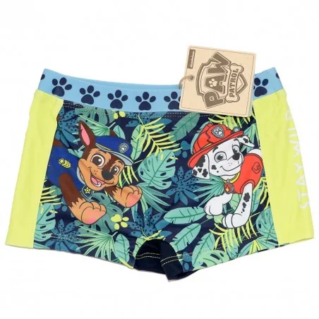 Paw Patrol Παιδικό Μαγιό για αγόρια (EV1891 green) - Μαγιό Μποξεράκι