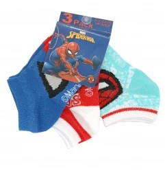 Marvel Spiderman παιδικές κοντές κάλτσες σετ 3 ζευγάρια (EV0637) - Κάλτσες κοντές αγόρι