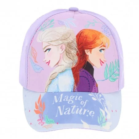 Disney Frozen παιδικό Καπέλο Τζόκευ Για κορίτσια (FRO22-0894 Lila) - Καπέλα - Τζόκευ (καλοκαιρινά)