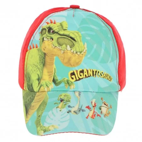 Gigantosaurus παιδικό Καπέλο Τζόκευ Για αγόρια (GIG22-0430 red) - Καπέλα - Τζόκευ (καλοκαιρινά)