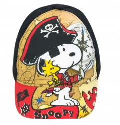 Snoopy βρεφικό Καπέλο Τζόκευ Για αγόρια (SE4147 black) - Σκούφοι/ Καπέλα