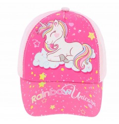 Unicorn παιδικό Καπέλο Τζόκευ Για κορίτσια (UNI22-0461) - Καπέλα - Τζόκευ (καλοκαιρινά)