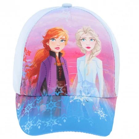 Disney Frozen παιδικό Καπέλο Τζόκευ Για κορίτσια (FRO22-0887 blue) - Καπέλα - Τζόκευ (καλοκαιρινά)