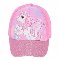 Unicorn παιδικό Καπέλο Τζόκευ Για κορίτσια (uni22-0490) - Καπέλα - Τζόκευ (καλοκαιρινά)