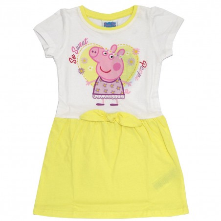 Peppa Pig Παιδικό καλοκαιρινό Φορεματάκι (PP 52 23 877 yellow) - Καλοκαιρινά φορέματα
