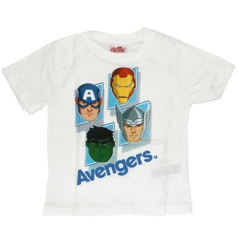 Marvel Avengers κοντομάνικο Μπλουζάκι αγόρια (AV 52 02 381 white) Marvel Avengers κοντομάνικο Μπλουζάκι αγόρια (AV 52 02 381 white)