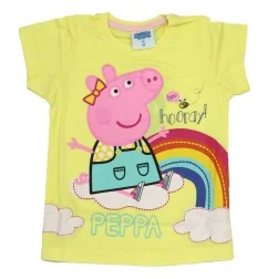 Peppa Pig Κοντομάνικο Μπλουζάκι Για Κορίτσια (PP 52 02 874 yellow) - Κοντομάνικα μπλουζάκια