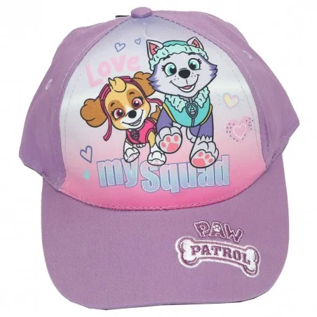 Paw Patrol παιδικό Καπέλο Τζόκευ Για κορίτσια (PAW 52 39 1706 purple) - Καπέλα - Τζόκευ (καλοκαιρινά)