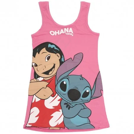 Disney Lilo & Stitch Γυναικείο Νυχτικό (EV3507 pink) - Γυναικεία νυχτικά