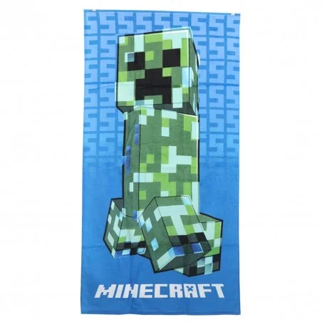 Minecraft παιδική Πετσέτα Θαλάσσης SSS 70x140εκ. (HAX601493) - Πετσέτες Βαμβακερές