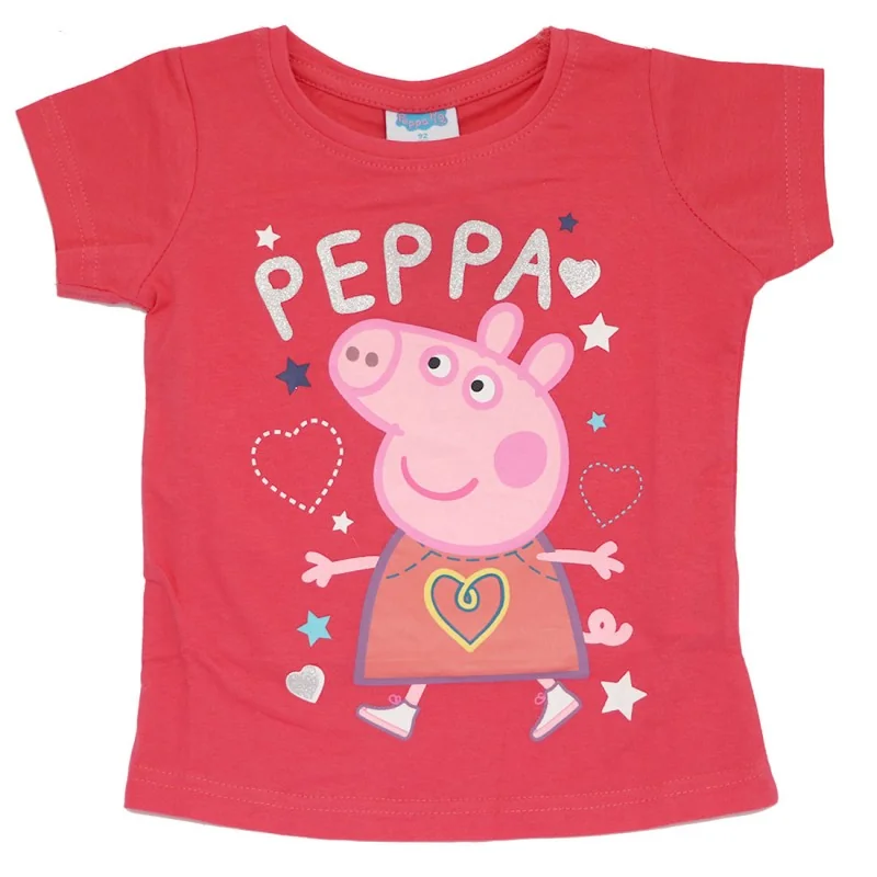 Peppa Pig Κοντομάνικο Μπλουζάκι Για Κορίτσια (PP 52 02 860KOM fux)