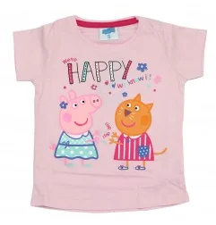 Peppa Pig Κοντομάνικο Μπλουζάκι Για Κορίτσια (PP 52 02 875KOM pink) - Κοντομάνικα μπλουζάκια