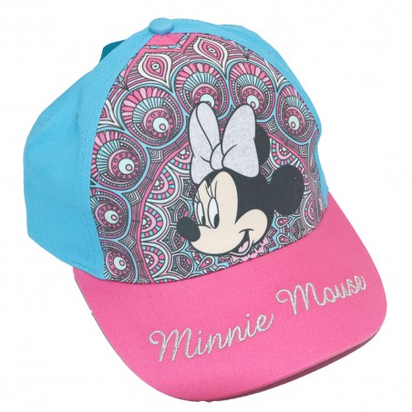 Disney Minnie Mouse παιδικό Καπέλο Τζόκευ (DIS MF 52 39 9534 blue) - Καπέλα - Τζόκευ (καλοκαιρινά)