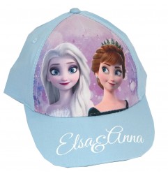 Disney Frozen παιδικό Καπέλο Τζόκευ Για κορίτσια (DIS FROZ 52 39 9526 blue) - Καπέλα - Τζόκευ (καλοκαιρινά)