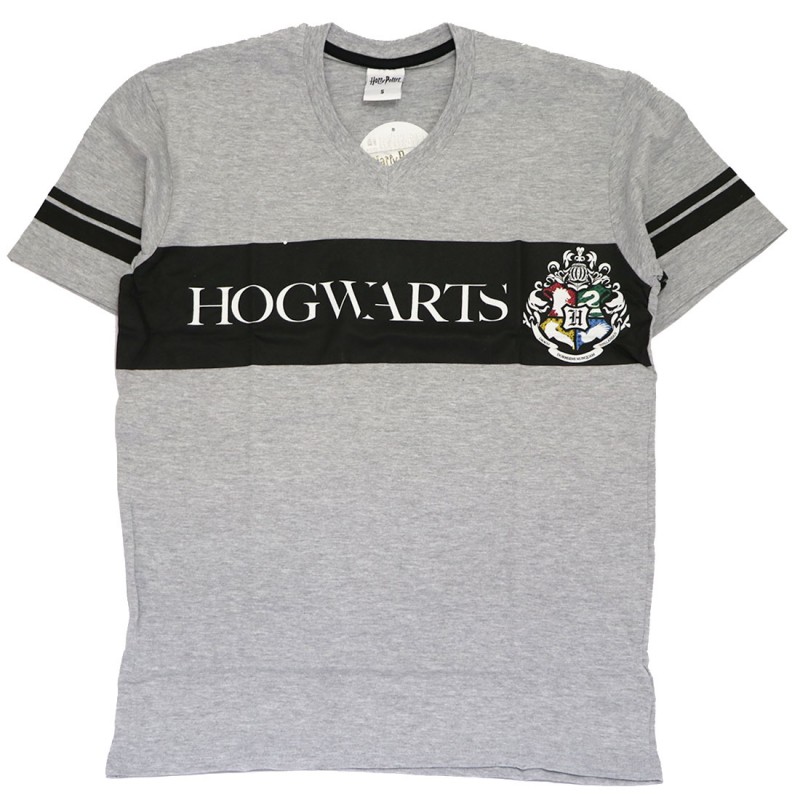 Harry Potter Ανδρικό Κοντομάνικο μπλουζάκι (HP 53 02 023/024 grey)