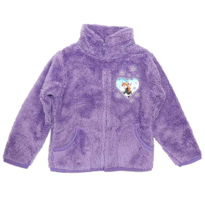 Disney Frozen παιδική ζακέτα fleece coral για κορίτσια (BKY40011)
