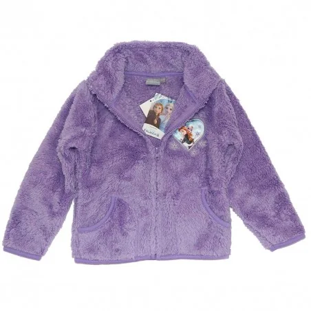 Disney Frozen παιδική ζακέτα fleece coral για κορίτσια (BKY40011)