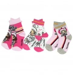 Na!Na!Na! Surprise παιδικές κάλτσες για κορίτσια σετ 3 (EV0665 pink) - Κάλτσες κανονικές κορίτσι