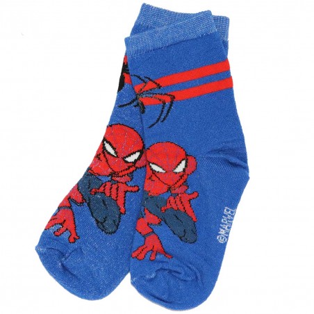 Marvel Spiderman παιδικές κάλτσες για αγόρια (SP S 52 34 1270 navy) - Κάλτσες κανονικές αγόρι
