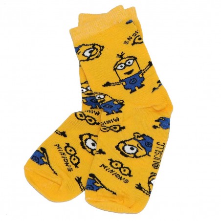 Minions Παιδικές Κάλτσες Για αγόρια (MIN 52 34 751 yellow) - Κάλτσες κανονικές αγόρι