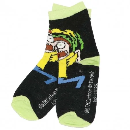Rick and Morty Παιδικές Κάλτσες Για αγόρια (RIM 52 34 011 black) - Κάλτσες κανονικές αγόρι