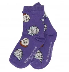 Rick and Morty Παιδικές Κάλτσες Για αγόρια (RIM 52 34 011 purple) - Κάλτσες κανονικές αγόρι