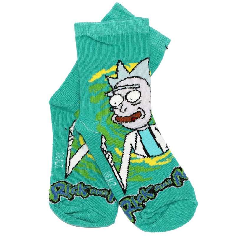 Rick and Morty Παιδικές Κάλτσες Για αγόρια (RIM 52 34 011 green)