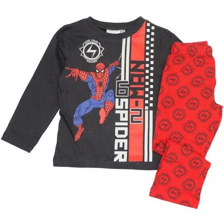 Marvel Spiderman Βαμβακερή Πιτζάμα Για Αγόρια (VH2056 grey) Marvel Spiderman Βαμβακερή Πιτζάμα Για Αγόρια (VH2056 grey)