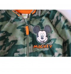 Disney Baby Mickey Mouse Βρεφική ζακέτα Fleece με κουκούλα (PH0055)