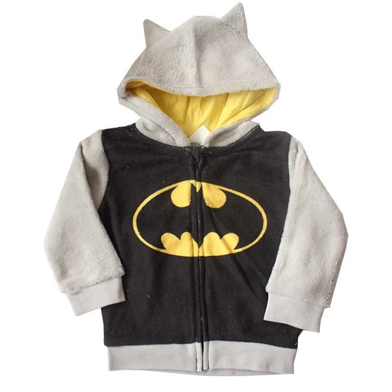 Βρεφική Ζακέτα Fleece Coral Batman με Κουκούλα και Αυτάκια - Μαύρο/Γκρι (RH0047) Βρεφική Ζακέτα Fleece Coral Batman με Κουκούλα και Αυτάκια - Μαύρο/Γκρι (RH0047)