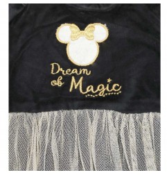 Disney Baby Minnie Mouse βρεφικό Φόρεμα βελουτέ για κορίτσια (HS0016Black)
