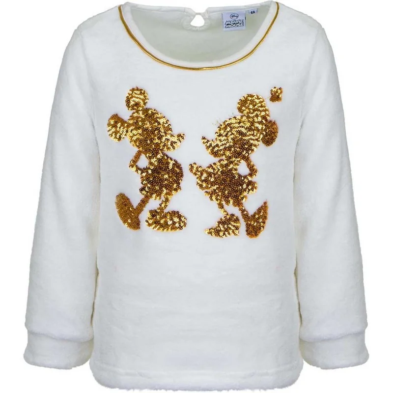 Disney Minnie Mouse παιδική μπλούζα φούτερ Fleece Coral (HS1085) Disney Minnie Mouse παιδική μπλούζα φούτερ Fleece Coral (HS1085)