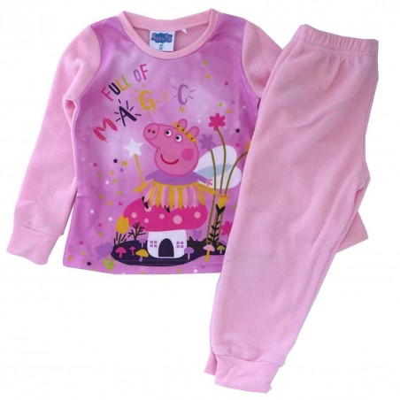 Peppa Pig Fleece πιτζάμα για κορίτσια ( PP 52 04 883 POLAR) - Χειμωνιάτικες / εποχιακές πιτζάμες
