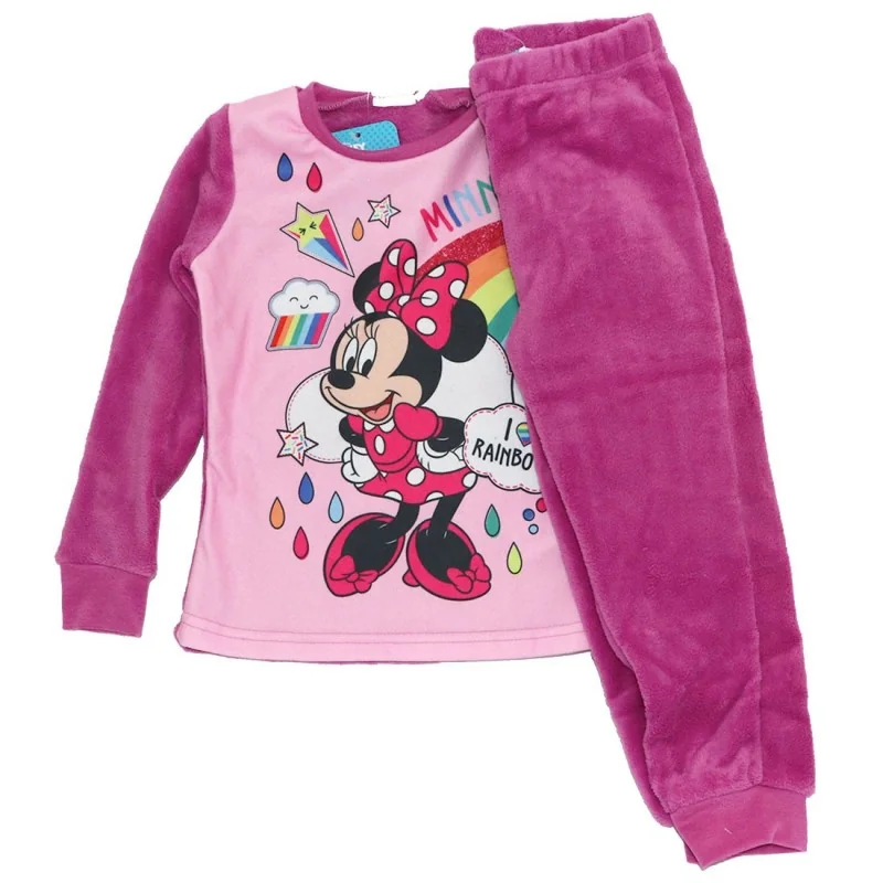 Disney Minnie Mouse πιτζάμα fleece coral για κορίτσια (DIS MF 52 04 9837 NI CORAL Violet) Disney Minnie Mouse πιτζάμα fleece coral για κορίτσια (DIS MF 52 04 9837 NI CORAL Violet)