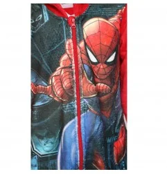 Marvel Spiderman Παιδική Ρόμπα με φερμουάρ Fleece coral (HS2055)